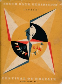 Front cover of a guide to the Festival of Britain, 1951. Artist: Unknown