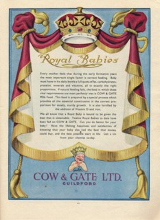 Advert for Cow & Gate Ltd., 1951. Artist: Unknown