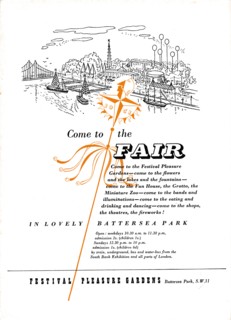 Come to the Fair, 1951. Artist: Unknown