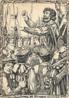 Ket The Tenner Addressing His Followers, 1902. Artist: Patten Wilson