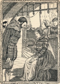 Elizabeth at Traitor's Gate, 1902. Artist: Patten Wilson