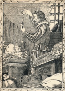 Guy Fawkes Preparing The Slow Match, 1902. Artist: Patten Wilson