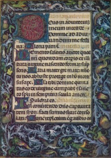 Horae Beatae Virginis Mariae, (Fifteenth Century), 1903. Artist: Unknown