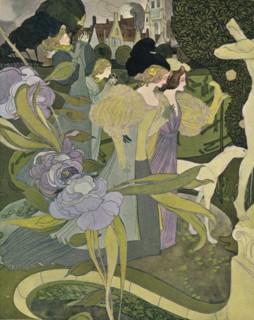 Les Jardins D'Armide, c1888-1898, (1898). Artist: Georges Joseph van Sluijters