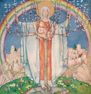 La Madonna Di Promessa, c1890-1914, (1914). Artist: Edward Reginald Frampton