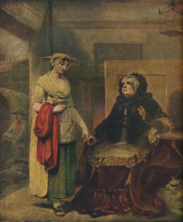 The Daughter's Departure, 18th century, (1921). Artist: Unknown
