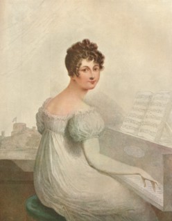 Windsor Castle, 1821. Georgina Quentin mistress of King George IV (1762-1830), 1911. Artist: Unknown