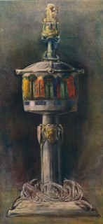 Silver Cup with Bassetaille Enamels, 1903. Artist: Alexander Fisher