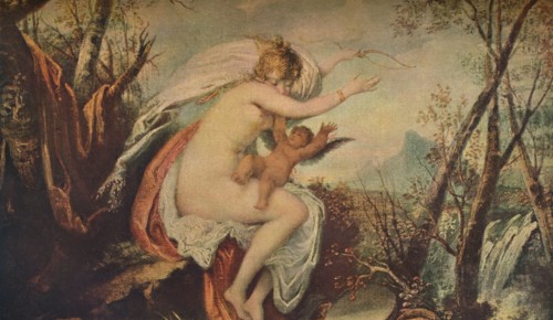Venus and Cupid, (1914). Artist: Henry Tresham