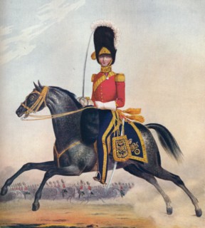 Officer of the 2nd (R. N. Brit.) Dragoons, c1833. (1914). Artist: Unknown