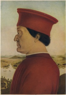 Fredrigo Di Montefeltro, Duke of Urbino, c1465. (1914). Artist: Piero della Francesca