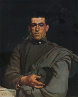 Italian Soldier, No. 2., c1918, (1924). Artist: Glyn Warren Philpot