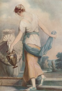 At the Fountain, c1770-1801, (1924). Artist: William Hamilton