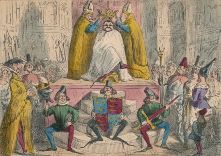 Coronation of Henry the Fourth (from the best authorities), 1850. Artist: John Leech