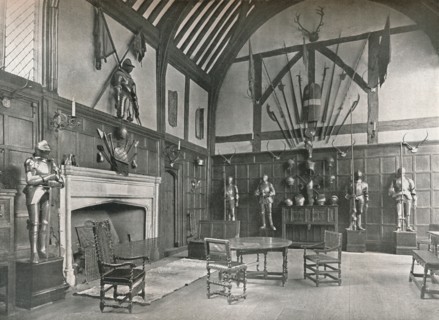 The Hall at Ockwells Manor, 1905. Artist: Unknown