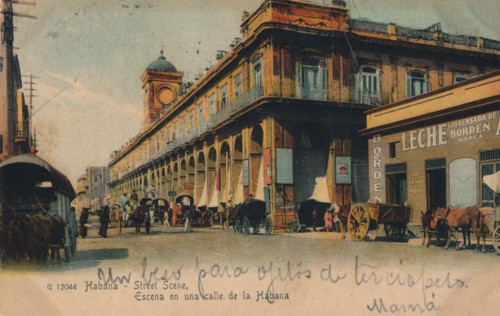 Street scene, Havana, Cuba, c1910. Artist: Unknown