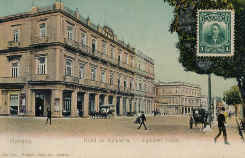 Habana. Hotel de Inglaterra. -Inglaterra Hotel, Cuba, c1910s. Artist: Unknown