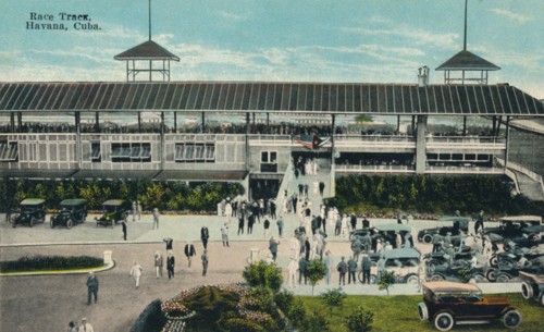 Race Track, Havana, Cuba, c1950s. Artist: Unknown