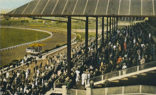 Habana, Carrreras de Ceballors. Race track at Marianao, c1915. Artist: Unknown