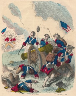 Young Callender Fighting his Gun.