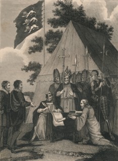 Magna Charter Signed by King John, 1215, (c19th century). Artist: Unknown