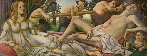 Mars and Venus, c1485, (1911). Artist: Sandro Botticelli