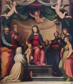 The Mystic Marriage of Saint Catherine of Siena, 1511, (1911). Artist: Fra Bartolomeo
