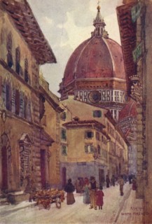 Via Dei Servi, c1905. Artist: Robert Charles Goff