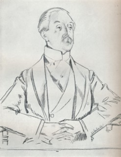 'Portrait study in pencil', c20th century (1932). Artist: William Newenham Montague Orpen.
