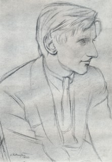 'Edmund Charles Blunden (1896-1974), English poet, author and critic', 1933. Artist: William Rothenstein