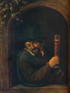 'Peasant at a Window', c1658. Artist: Adriaen van Ostade.