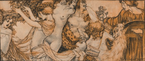 'An illustration from the Rubaiyat of Omar Khayyam', c20th century (1914-1915). Artist: Charles Sargeant Jagger.