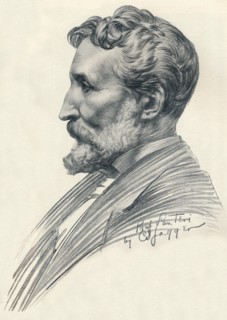 Édouard Lantéri, French-born British sculptor and medallist, c20th century (1914-1915).  Artist: Charles Sargeant Jagger.