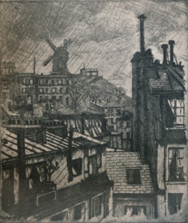 'Montmartre', 1897. Artist: Eugene Bejot.