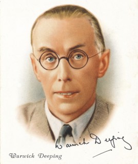 Warwick Deeping, 1937. Artist: Unknown.