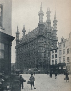 The Town Hall, Leuven, Belgium, c1900 (1914-1915). Artist: John Benjamin Stone.