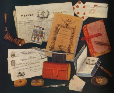 'Still Life', 19th century (1935). Artist: Unknown.