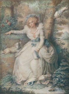 'Mrs. Fitzherbert', 1792. Artist: Jean Conde.