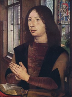 'Maarten van Nieuwenhove, from The Diptych of Maerten van Nieuwenhove', 1487. Artist: Hans Memling.