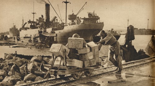 'Busy Scenes in Benghazi', 1943. Artist: Unknown.