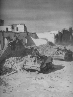 'Past Graziani's Shattered Stronghold Lies the Conquerors' Road', 1941.  Artist: Unknown.