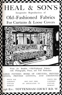 'An advertisement for Heal & Son's of Tottenham Court Road, London', 1908. Artist: Unknown.
