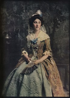 'A Dress of the early 18th century, with a fine example of quilted petticoat', c1913. Artist: Unknown.