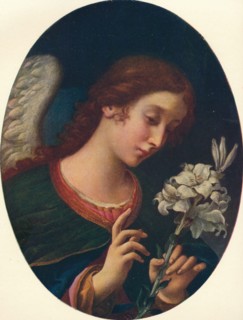 'Angel of the Annunciation', 17th century. Artist: Carlo Dolci.