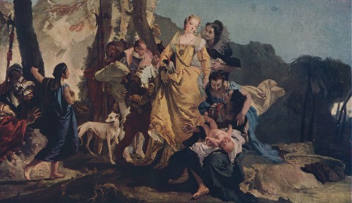 'The Finding of Moses', c1730. Artist: Giovanni Battista Tiepolo.