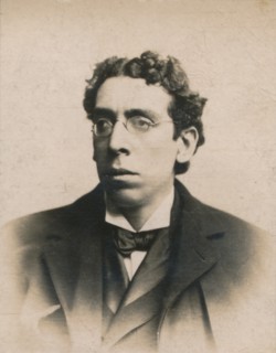 'Israel Zangwill', (1864-1926). British humorist and writer, 1894-1907. Artists: Israel Zangwill, Unknown.