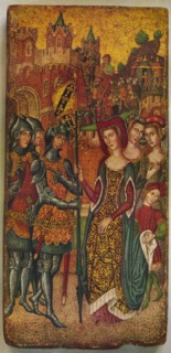 'An unrecorded French Primitive: Charles VII & Agnes Sorel: ascribed to Jean Mirail Artist: Jean Miraillet.