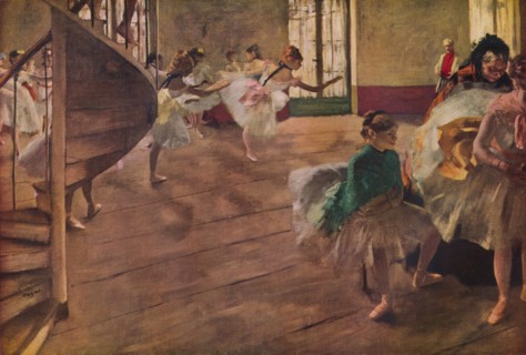 'La Repetition', 1877. Artist: Edgar Degas.