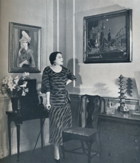 'A corner in the house of Lady Jowitt', 1934. Artist: Unknown.