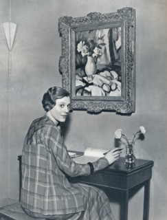 'Marie Ney in her Flat', c1934. Artist: Unknown.